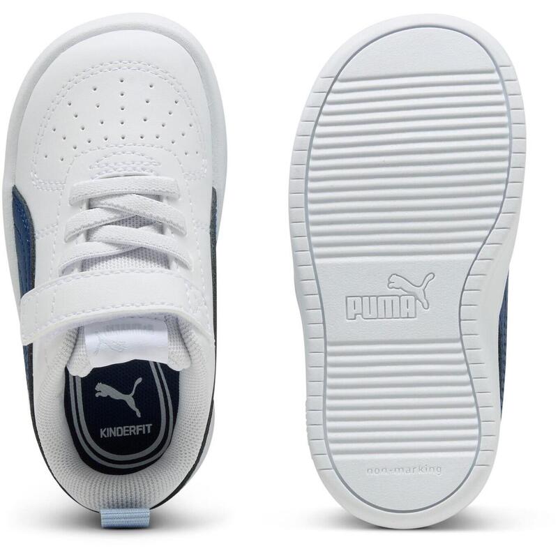 Pantofi sport copii Puma Rickie Ac Inf, Alb