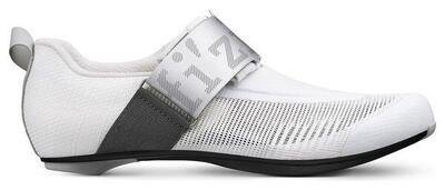 Fizik hydra aeroweave carbon triathlon schoenen wit/zilver