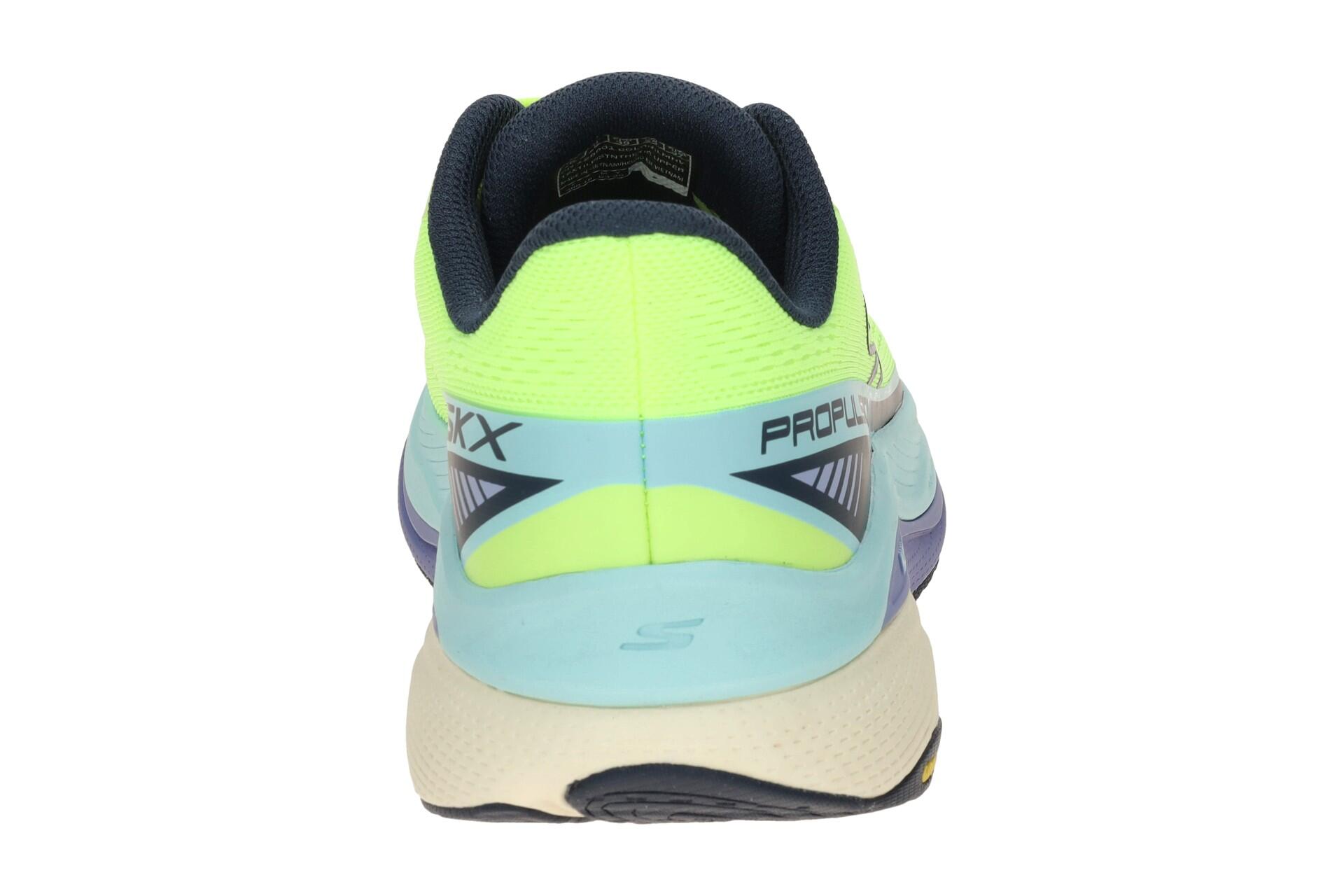 Skechers MAX CUSHIONING Schuhe gelb blau Damen Sportschuhe 128901 5/7