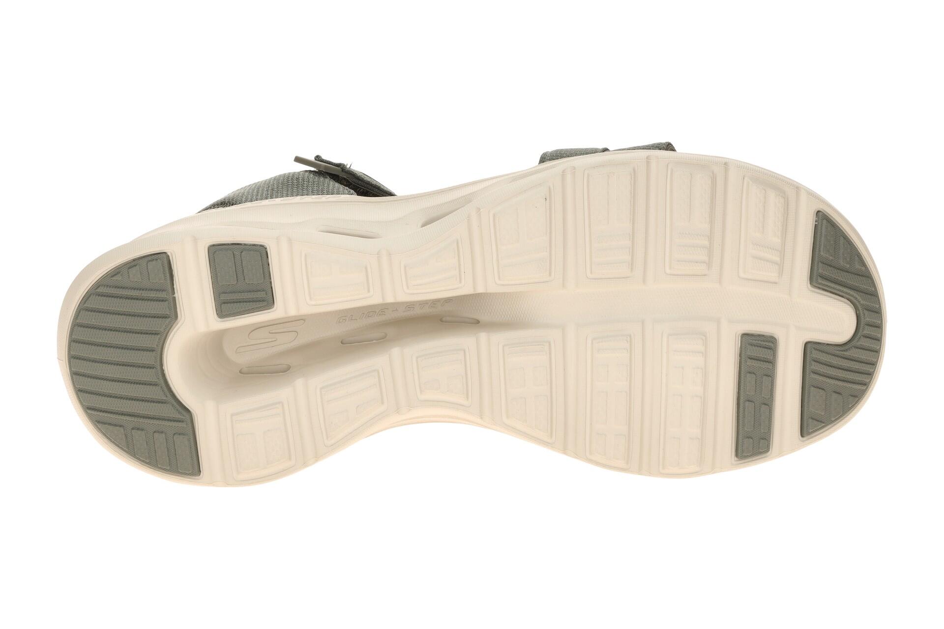 Skechers Sandalen Go Walk Gliede Step grün Slip-Ins 141269 7/7