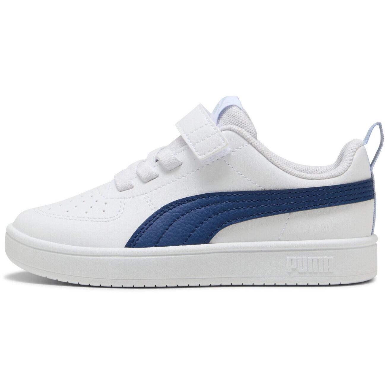 Pantofi sport copii Puma Rickie Ac Ps, Alb