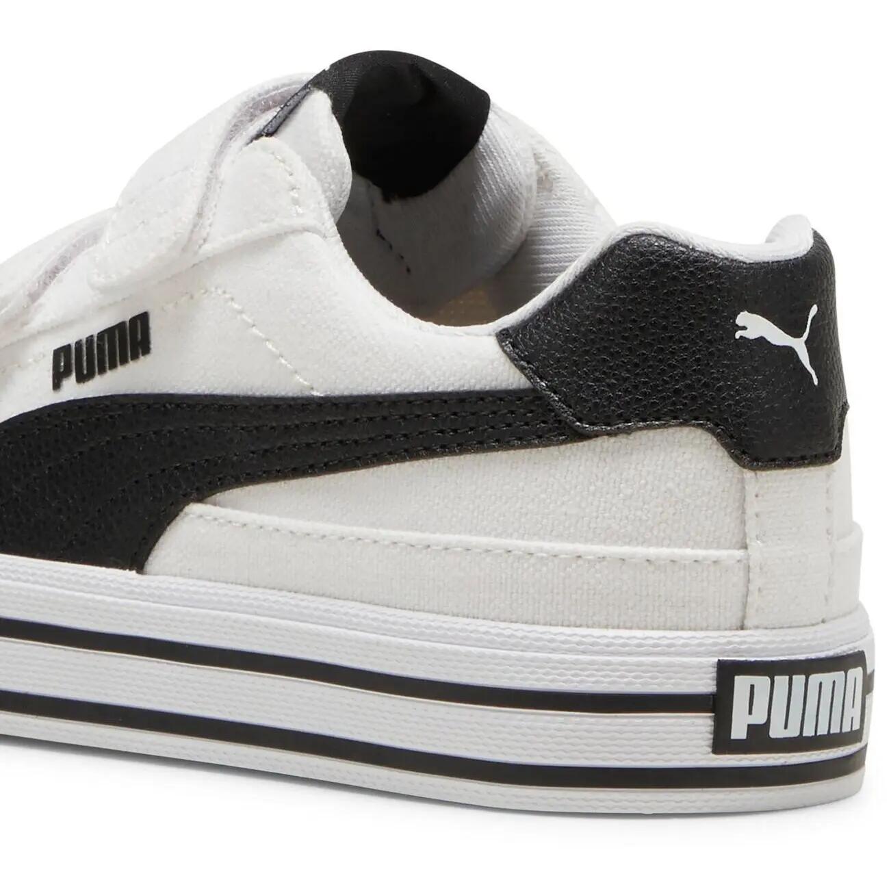 Scarpe da ginnastica Puma Court Classic Vulc Fs V Ps, Bianca, Bambini 5/5