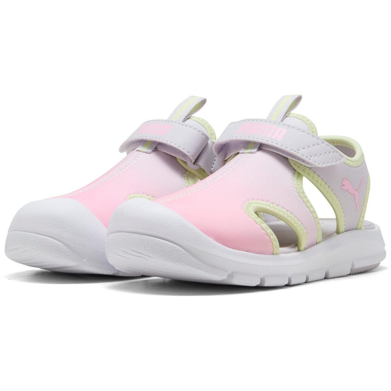 Sandalias Puma Fun Racer Sandal Come On V Ps Royal, Rosado, Niños 3/5