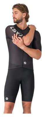 Korte fietsbroek zonder bandjes castelli endurance 4 zwart heren