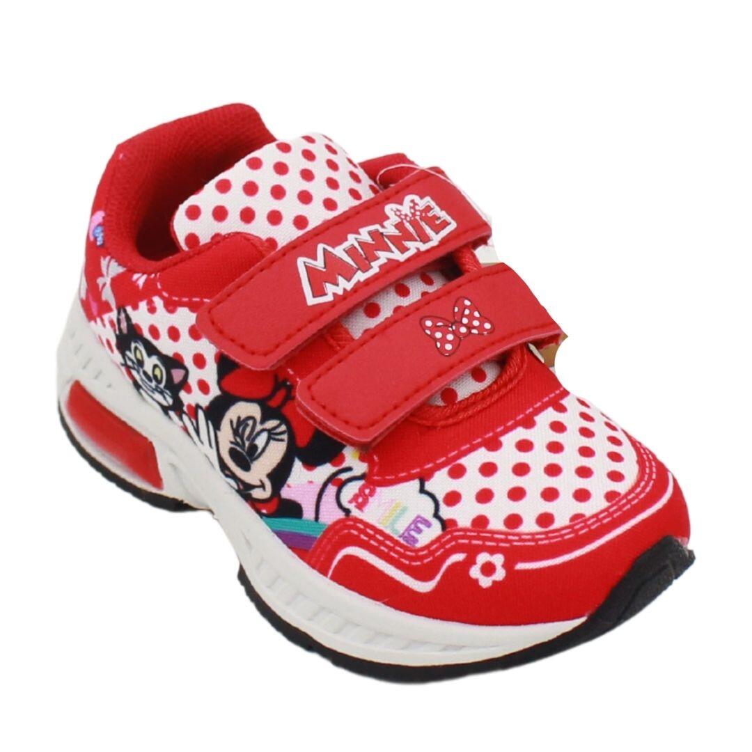 Baskets printemps/été avec lumières Minnie Mouse rouges, pointure 28 2/2