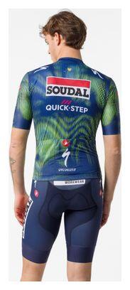 Pantaloncini corti con bretelle Castelli Competizione 2 Soudal Quickstep Blu Uom 2/5