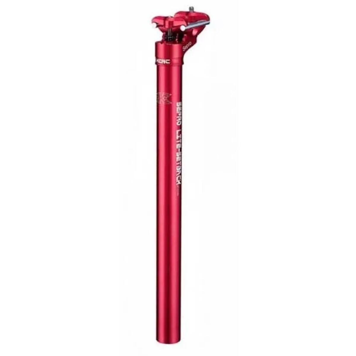 Tija retrasada sillín Sepro Lite Scandium ciclismo Negro Kcnc 2/3