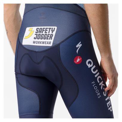 Pantaloncini corti con bretelle Castelli Competizione 2 Soudal Quickstep Blu Uom 4/5