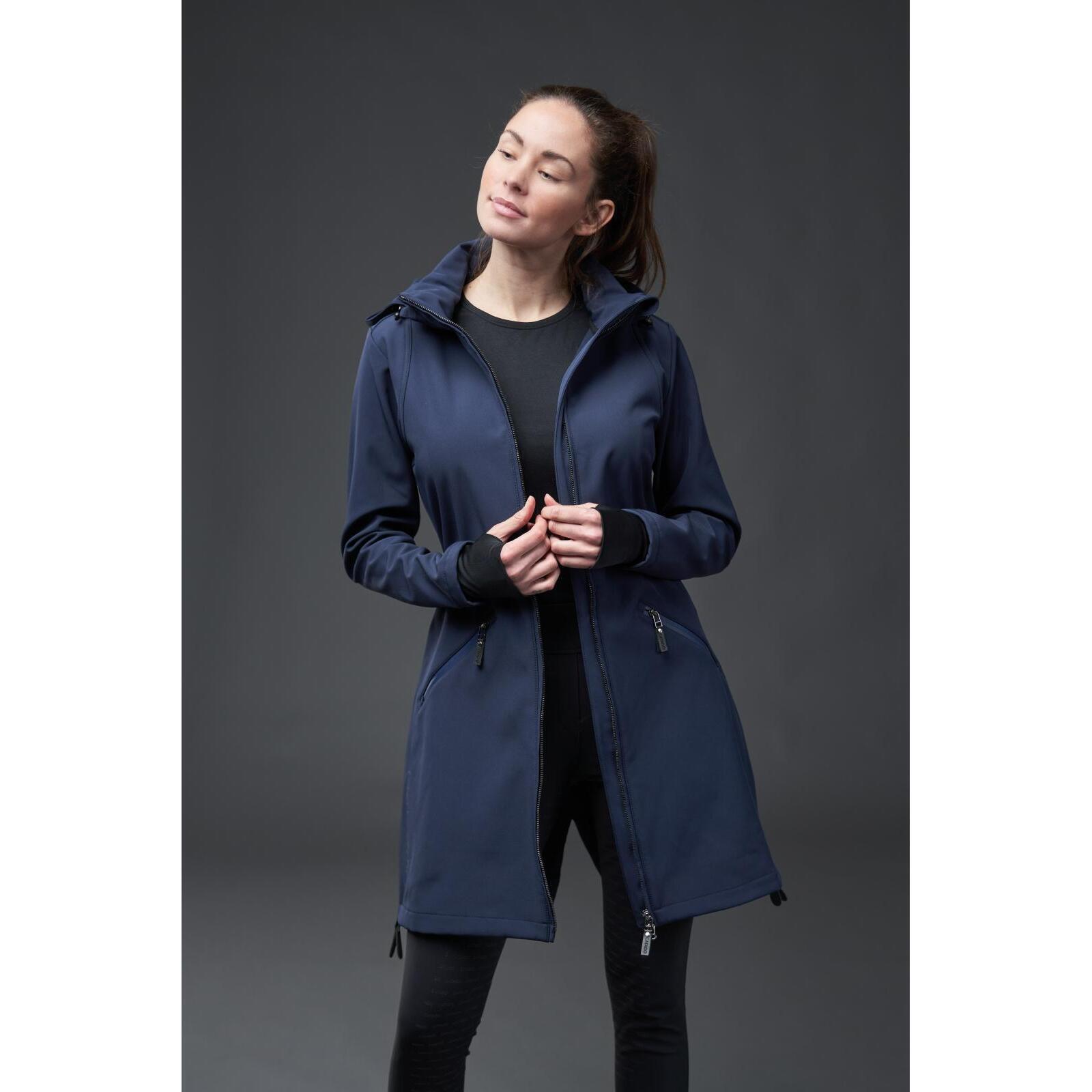 Veste équitation longue femme Catago Abby 2/3