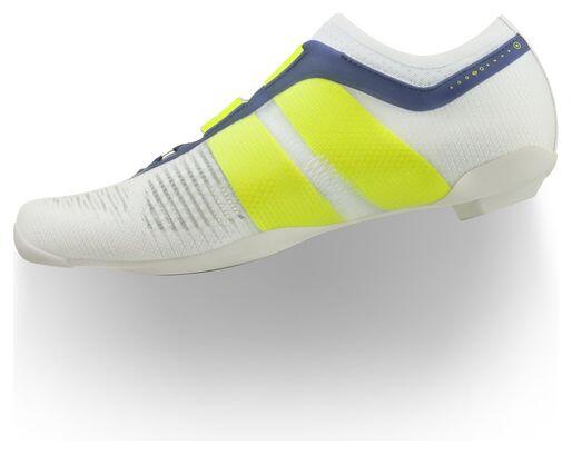 Chaussures Route Fizik Vega Carbon Blanc/Jaune Fluo 4/7