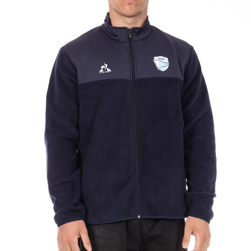 Men's Le Coq Sportif Navy Fleece Sweatshirt