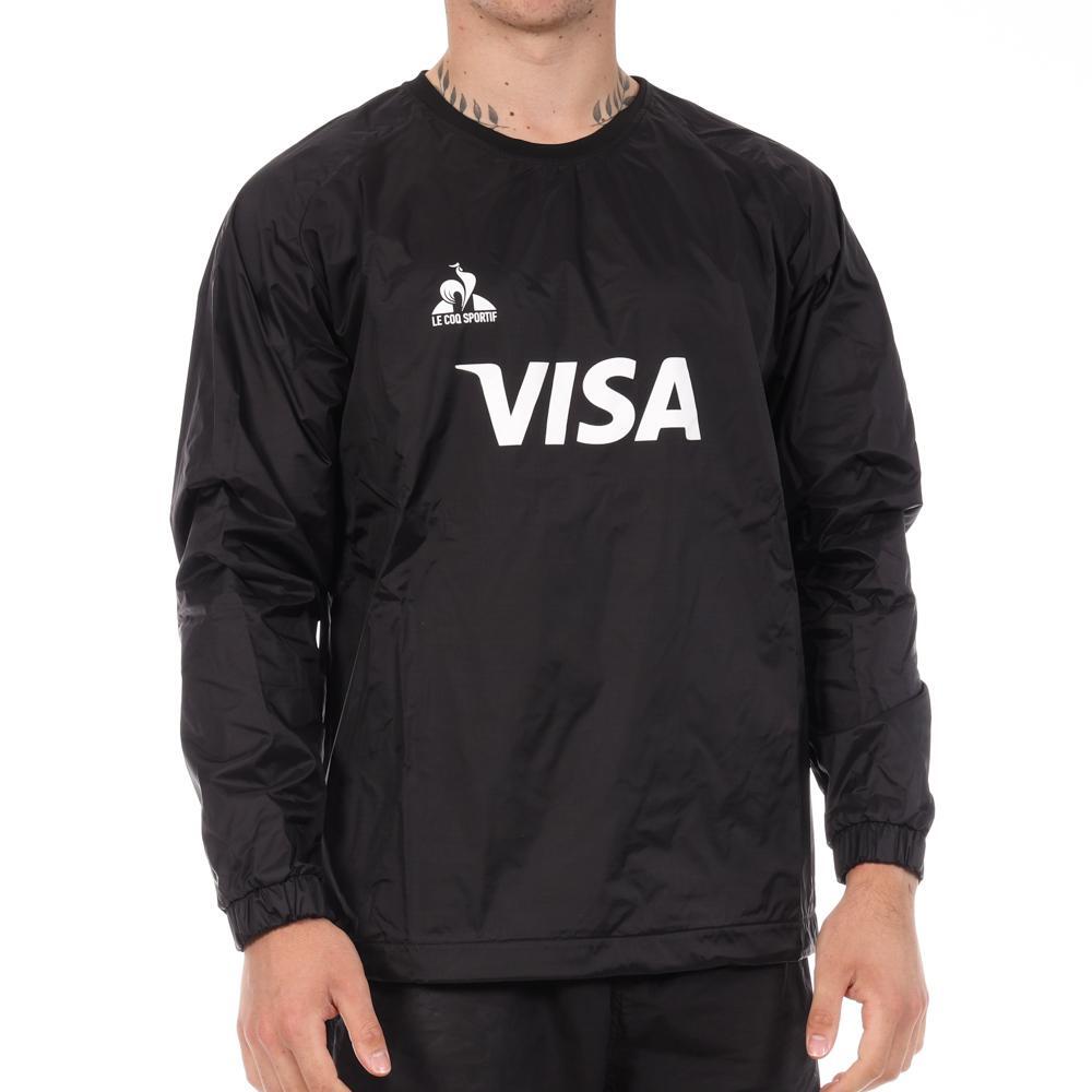 Le Coq Sportif Men's Black Rugby Jacket