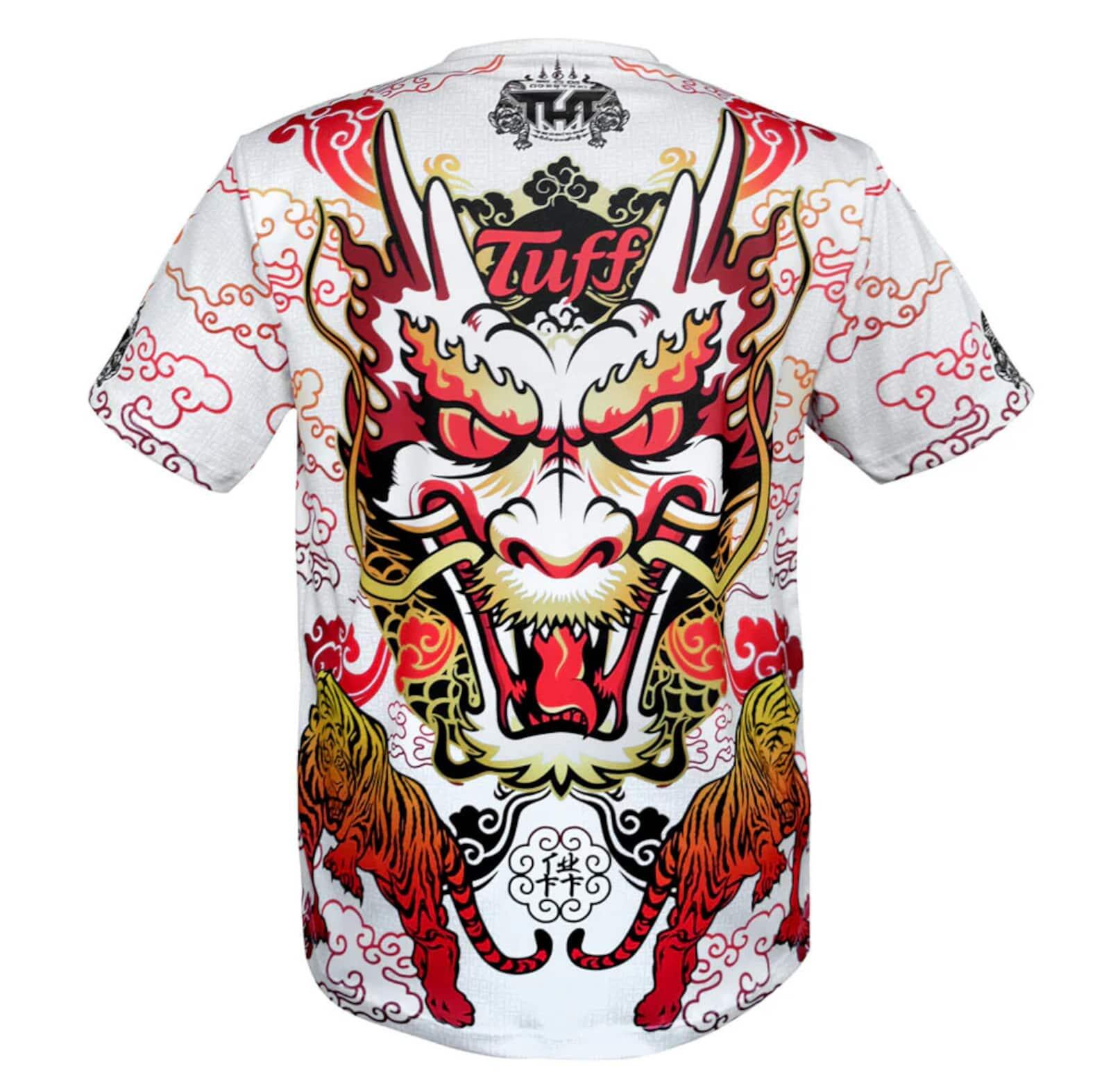 Koszulka Treningowa TUFF King Of The Dragon In White 2/4