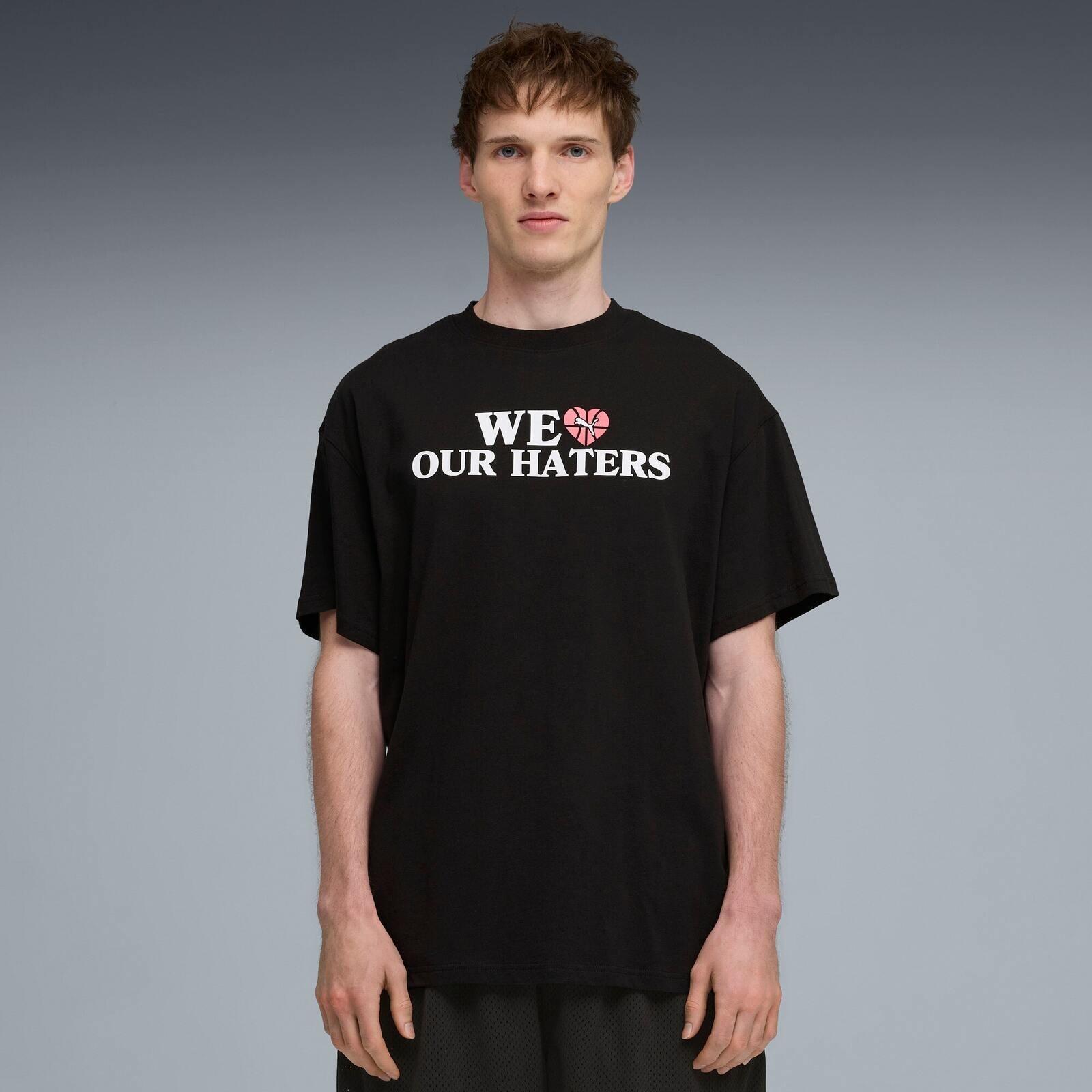 T-shirt Puma Out The Mail Tee, Noir, Hommes 4/5