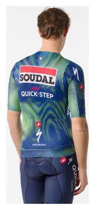 Camisola de manga curta Castelli Aero Race 8S Soudal Quickstep Azul Homem 2/6