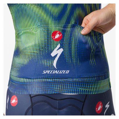 Camisola de manga curta Castelli Aero Race 8S Soudal Quickstep Azul Homem 4/6