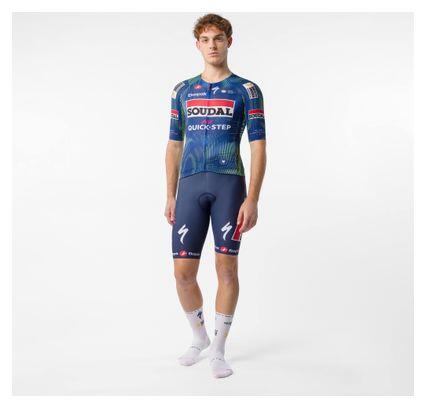 Camisola de manga curta Castelli Aero Race 8S Soudal Quickstep Azul Homem 6/6