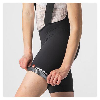 Pantaloni scurti cu bretele Castelli Endurance W, pentru femei, negru