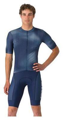 Castelli competizione 2 korte broeken heren kit blauw