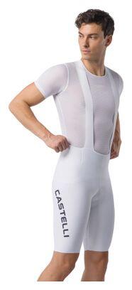 Cuissard Court Castelli Free Aero Race Blanc/Noir Homme