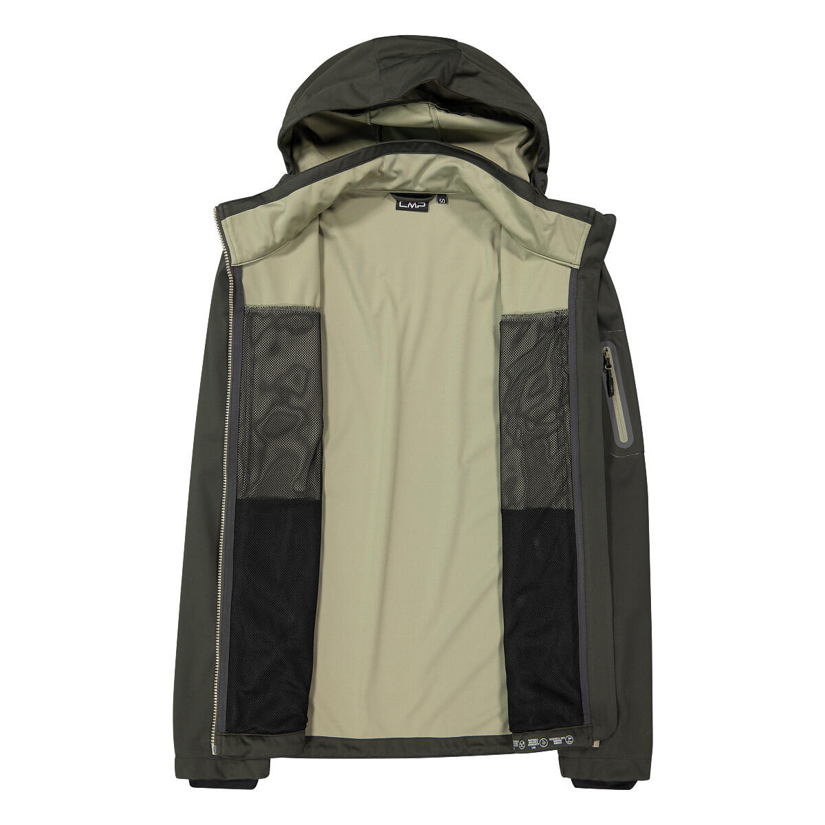 CMP Herren Softshelljacke Man Jacket Zip Hood 39A5027 3/11