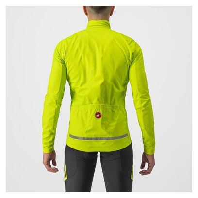 Gilet Cycliste Castelli Homme Jaune Taille L – Sans Manches, Respirant, Logo