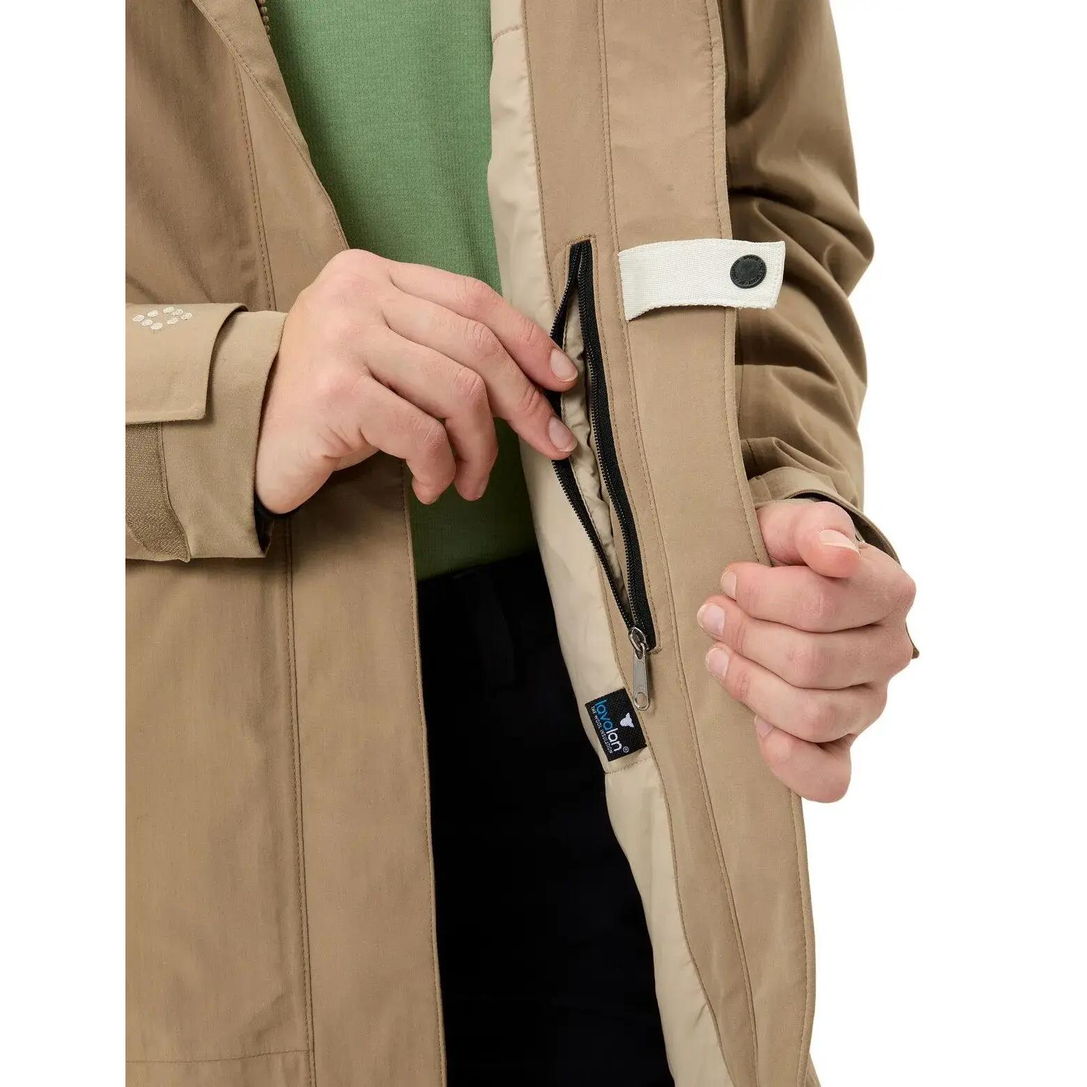 Parka femme VAUDE Skomer Wool II 7/7