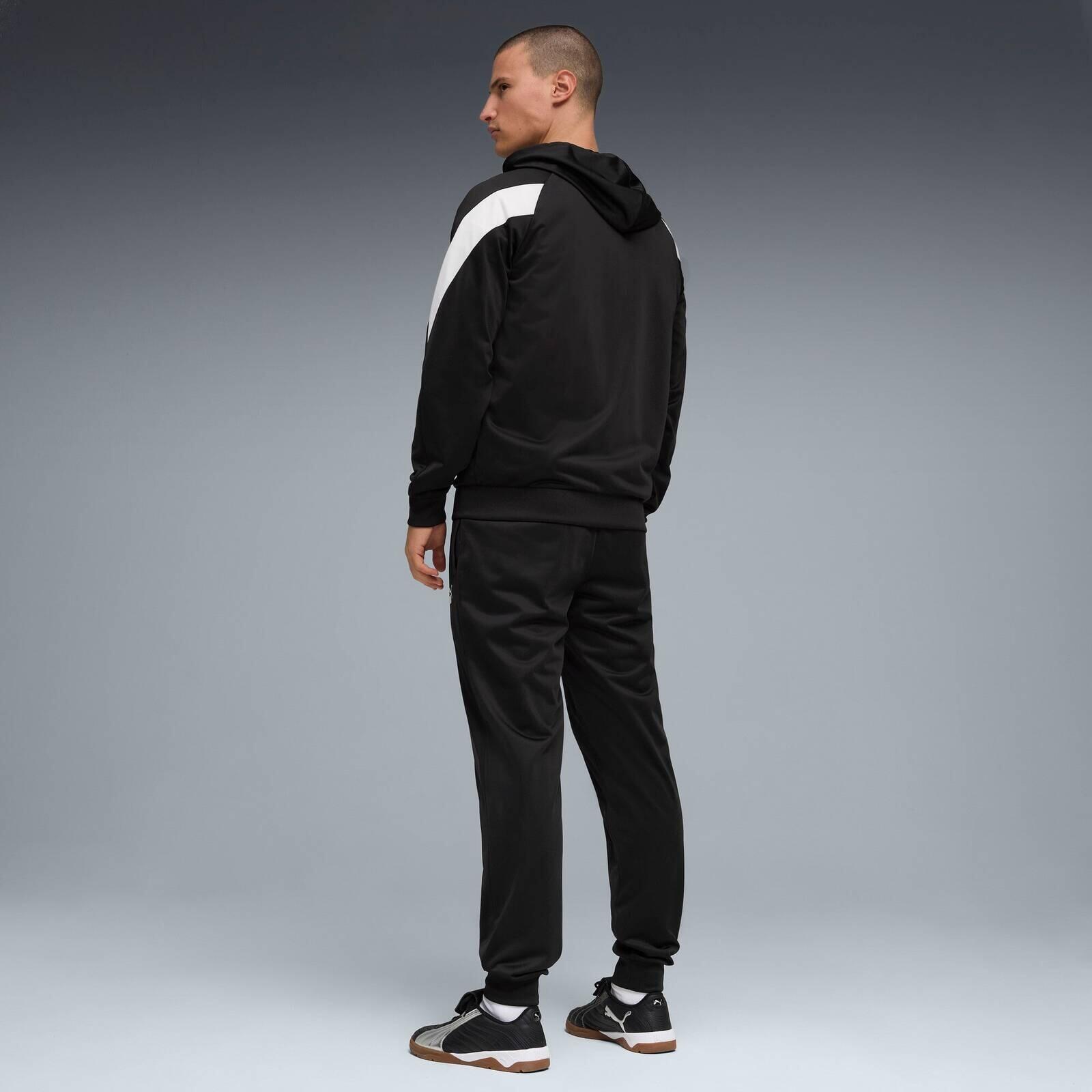 Chandal Puma Hooded Poly Suit, Negro, Hombre 2/5