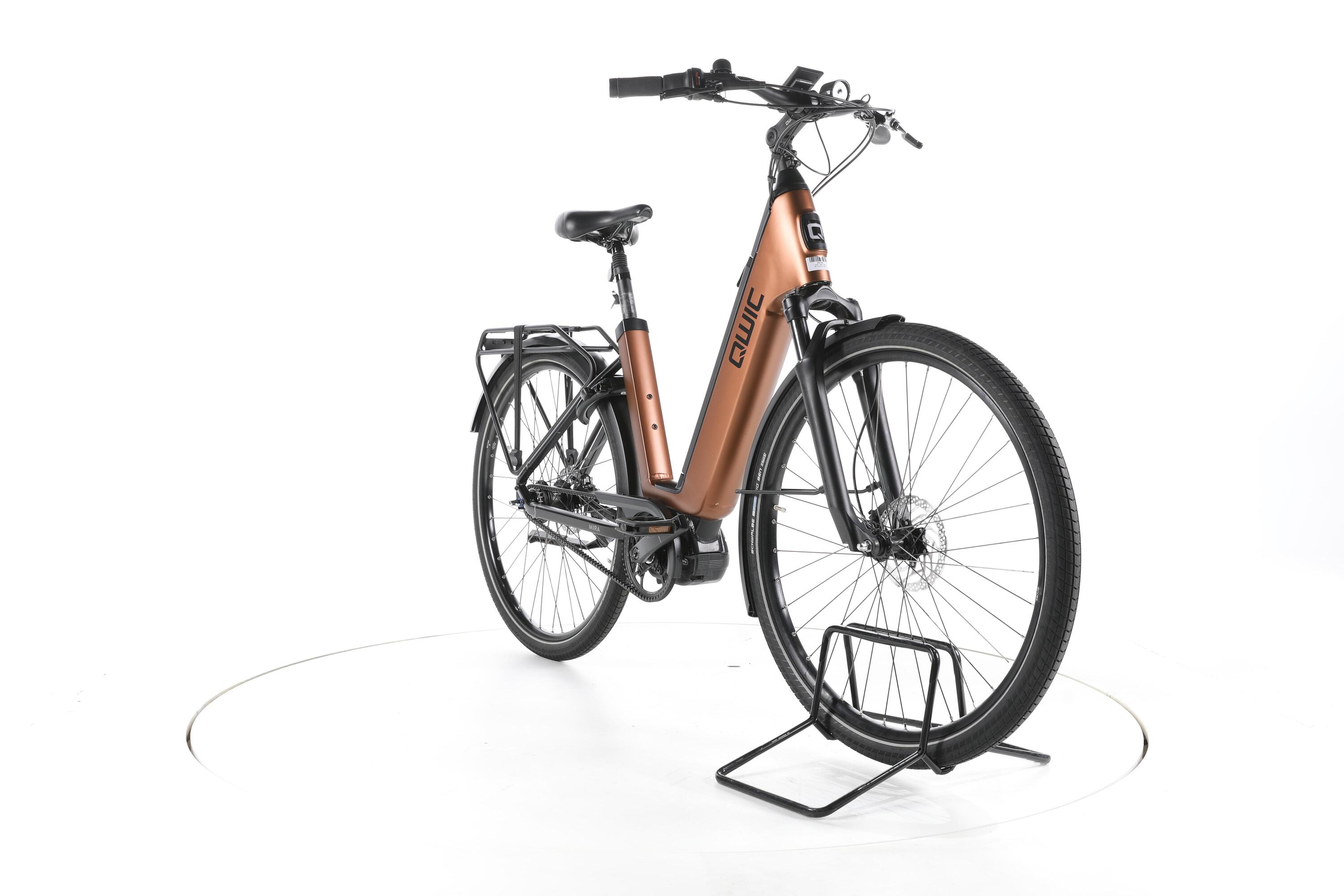Segunda vida - QWIC Mira Tour City E-Bike Degrau baixo - Em muito bom estado. 3/7