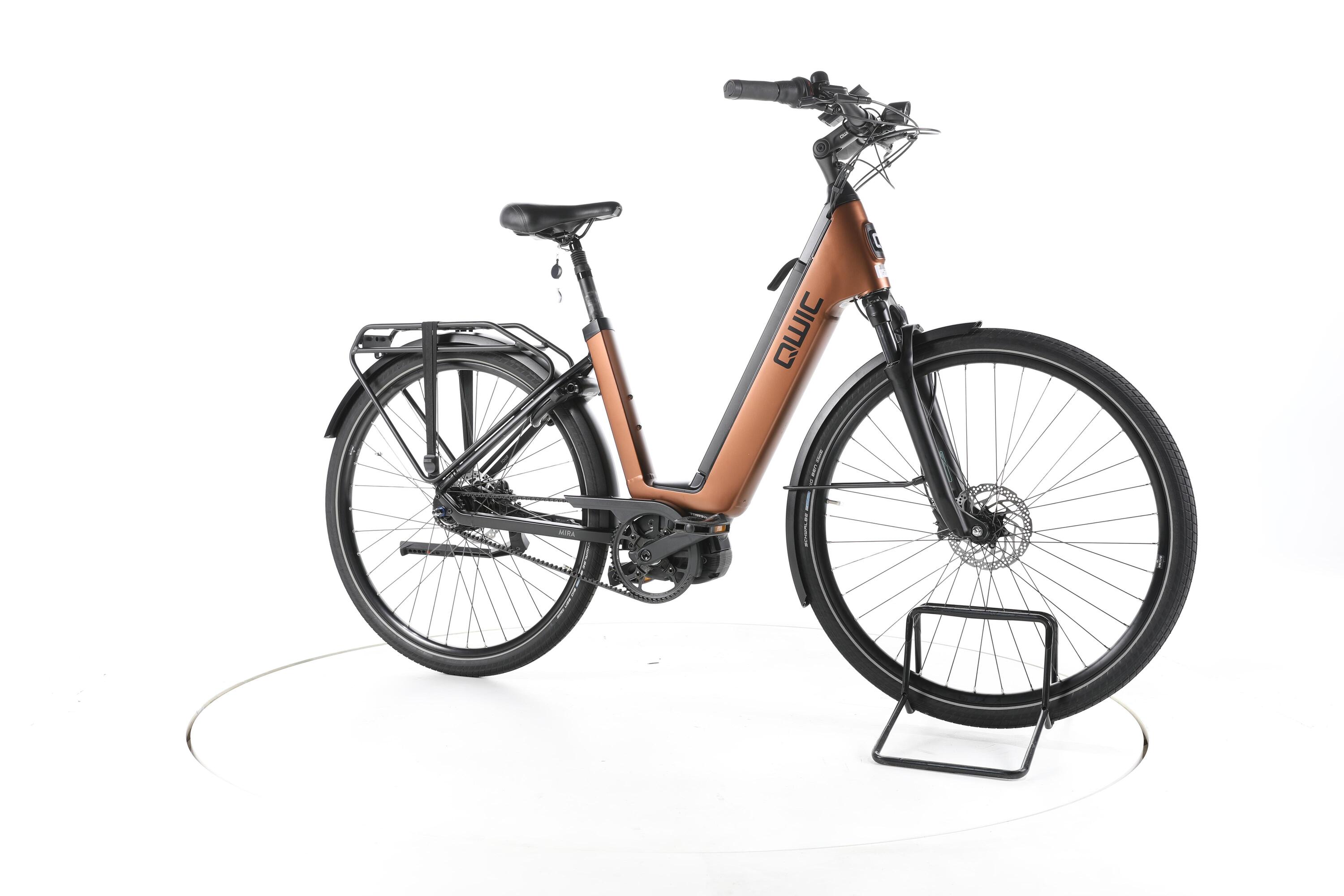 Segunda vida - QWIC Mira Tour City E-Bike Degrau baixo - Em muito bom estado. 2/7