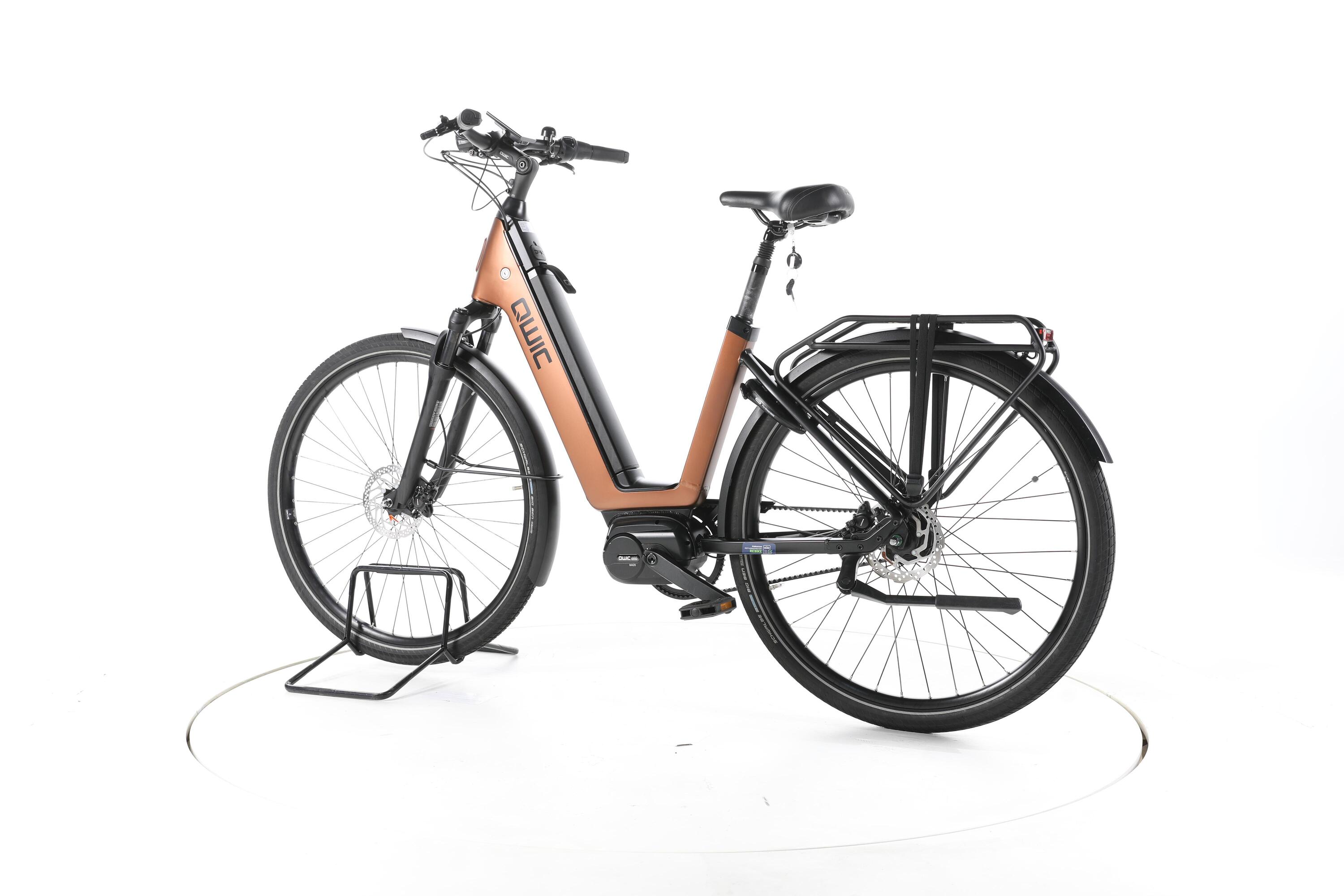 Segunda vida - QWIC Mira Tour City E-Bike Degrau baixo - Em muito bom estado. 7/7