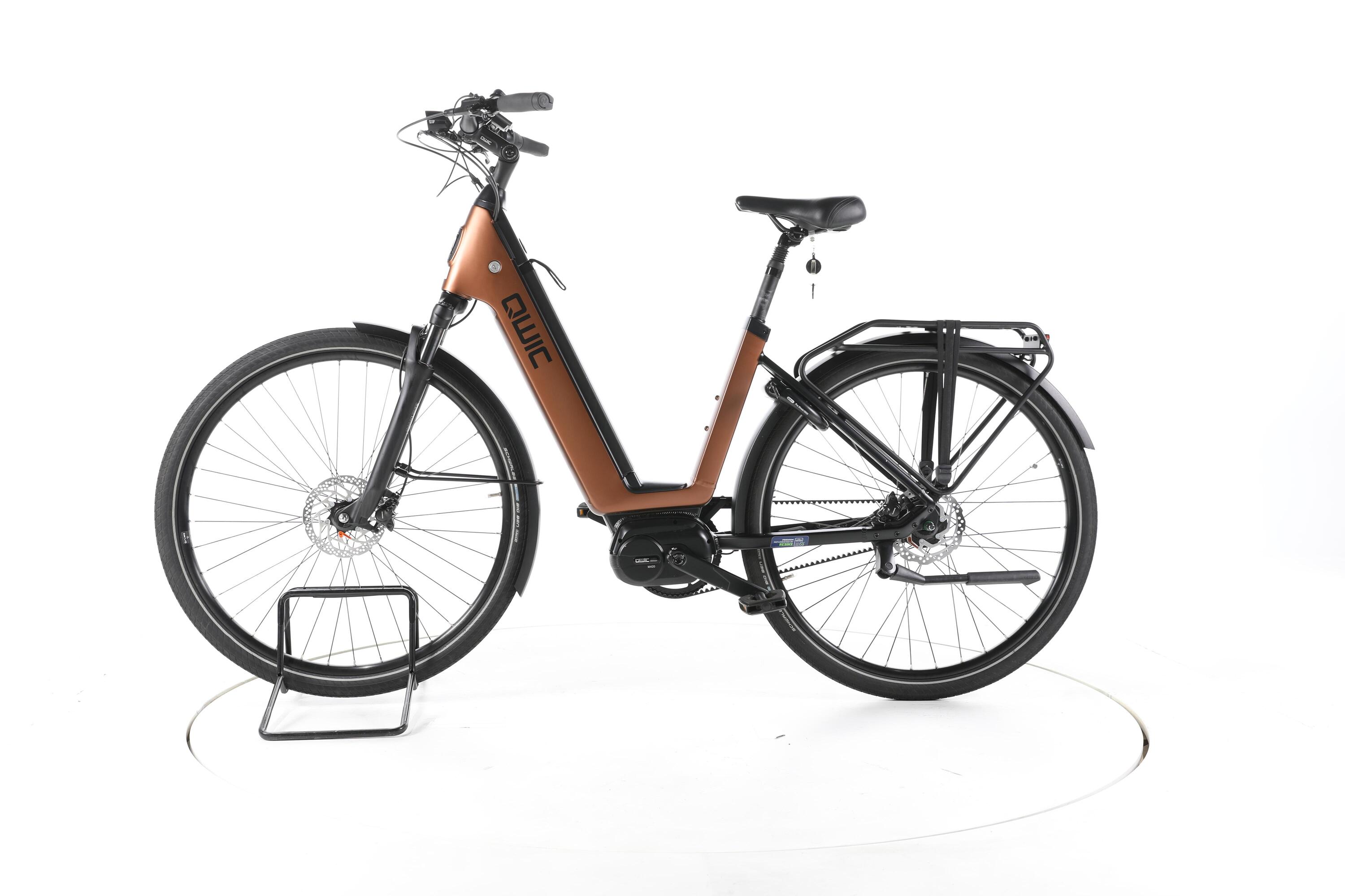 Segunda vida - QWIC Mira Tour City E-Bike Degrau baixo - Em muito bom estado. 6/7