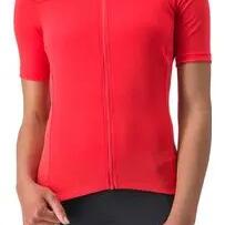 Castelli Anima 4 Red Women's Short Sleeve Jersey