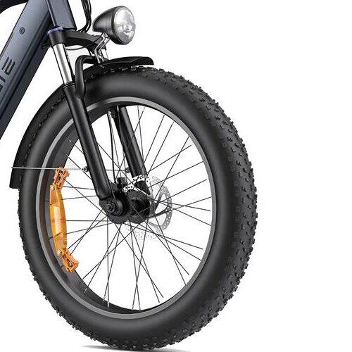 E26 Bicicleta eléctrica adulto 250W, 48V 16Ah, neumático ancho 26" 5/7