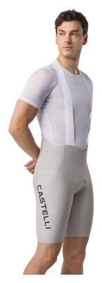 Cuissard Court Castelli Free Aero Race Gris/Noir Homme