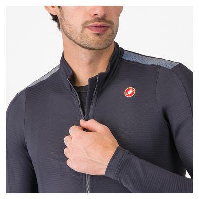 Maillot Manches Longues Homme Castelli Puro 4 Gris 3/6