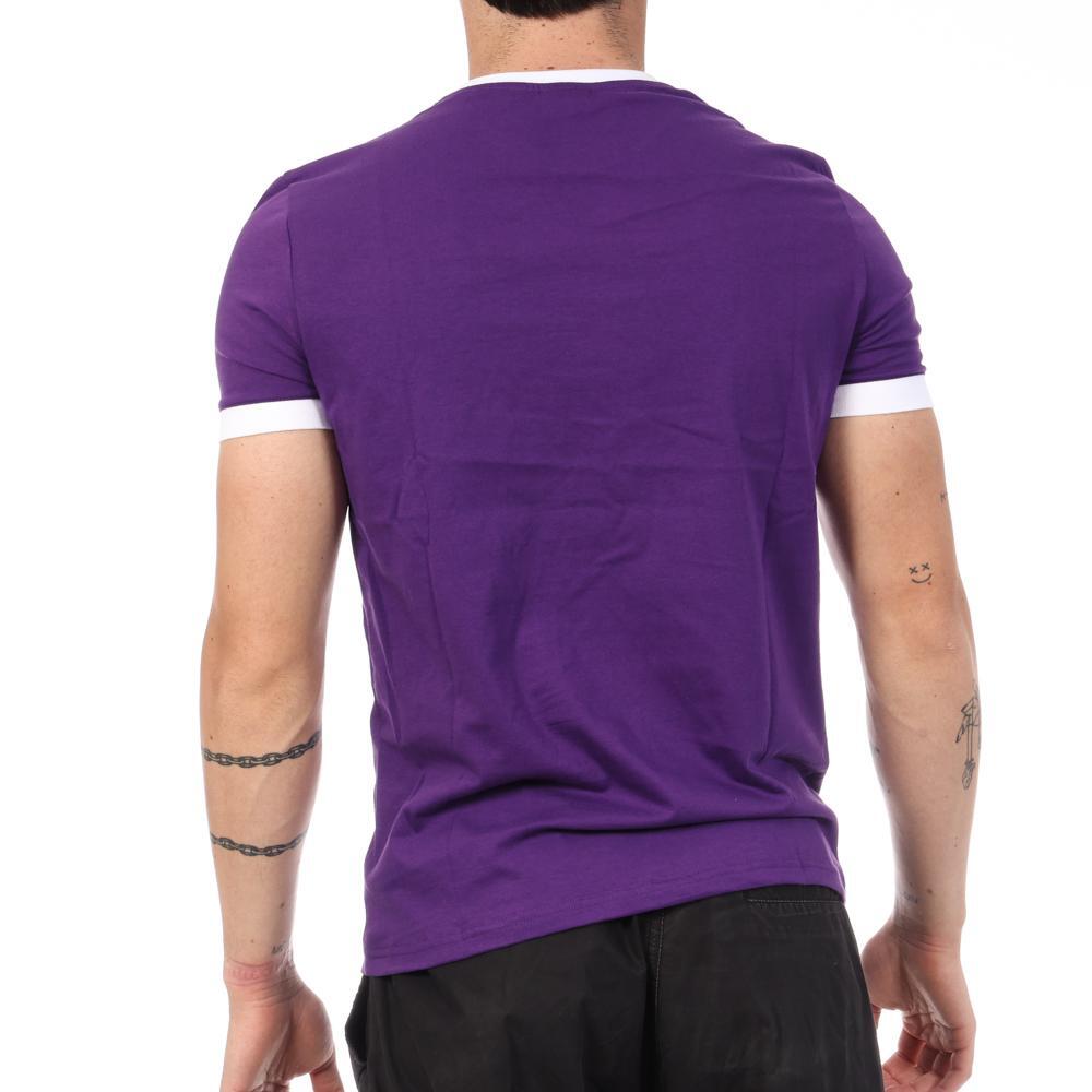 T-Shirt Violet Homme Le Coq Sportif Tee 2/4