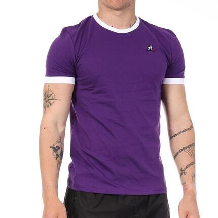 Camiseta Morada de Hombre Le Coq Sportif