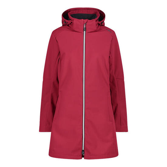 Kurtka parka z kapturem, zapinana na zamek dla kobiet CMP