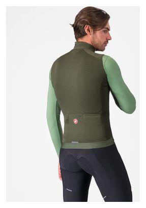 Giacca a vento Castelli Espresso Uomo Verde 2/6