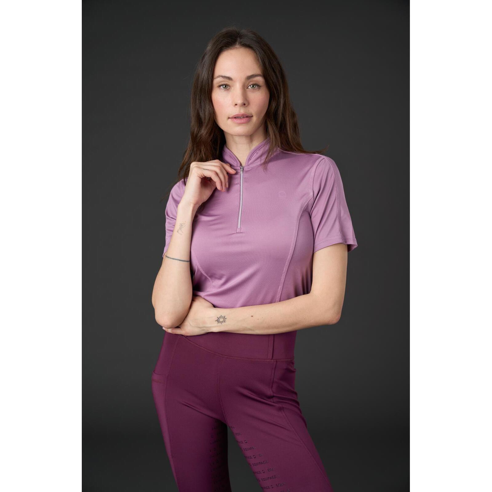 Camiseta de equitación mujer Equipage Awesome 2/3