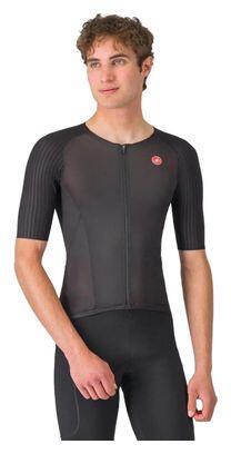 Maillot de manga corta Castelli Free Speed 3 Race Top Hombre Negro