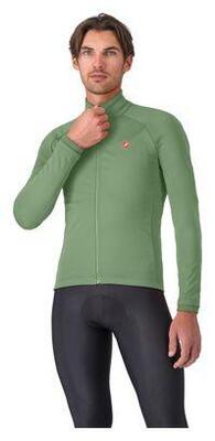 Castelli competizione heren lange mouw jas groen