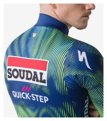 Camisola de manga comprida Castelli Mid Weight 2 Soudal Quickstep Azul Homem 5/6