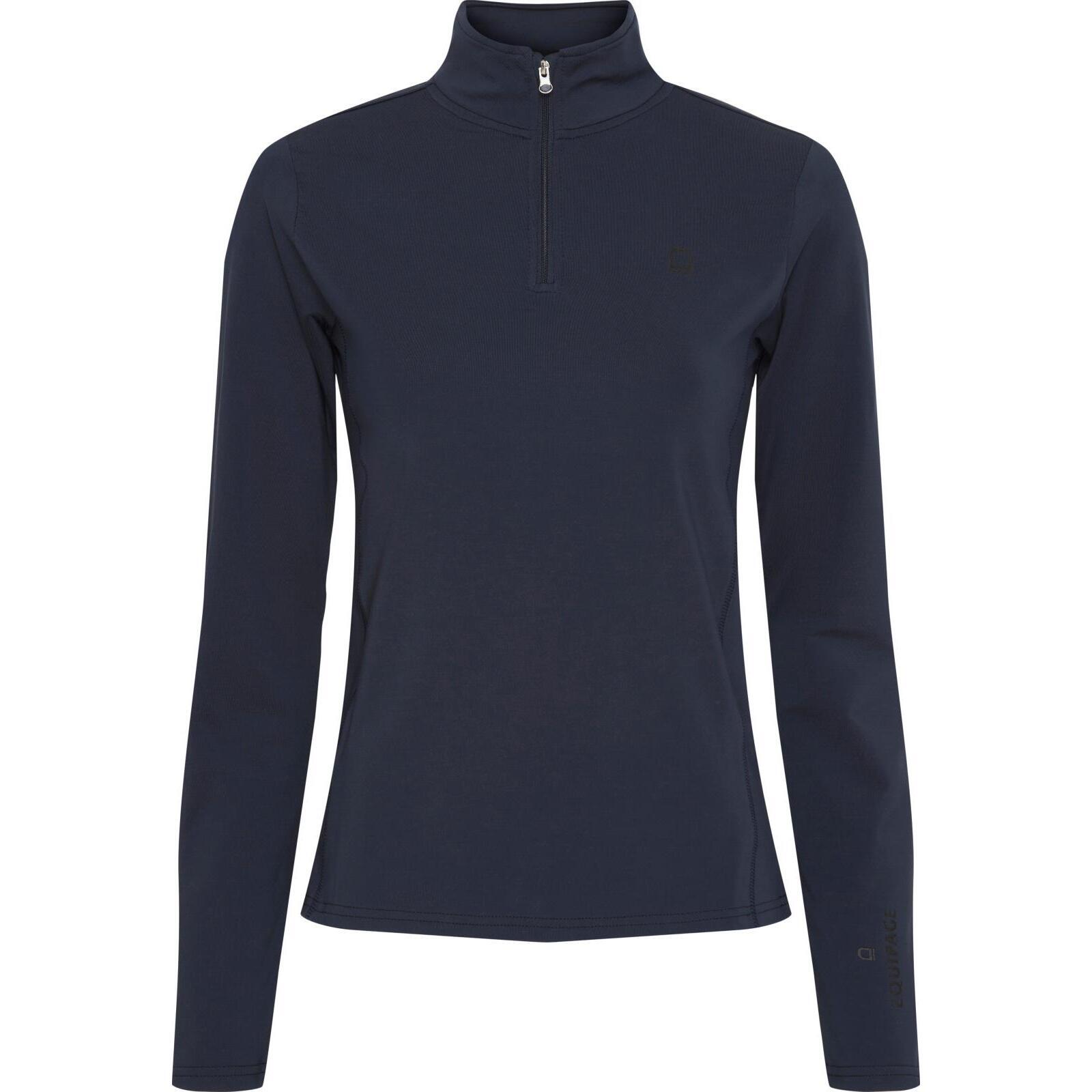 Maillot équitation manches longues fille Equipage Kolyma 1/2