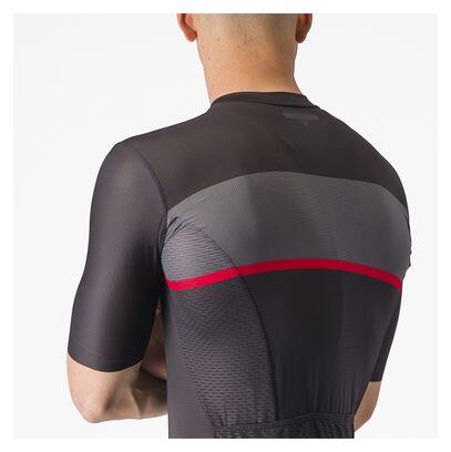 Maillot de manga corta Castelli Tradizione Gris/Rojo 7/7
