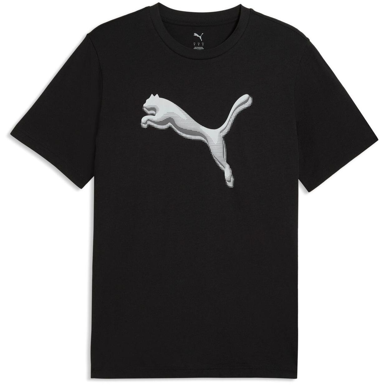 T-shirt Puma Graphic Cat Logo Tee, Noir, Hommes 5/5