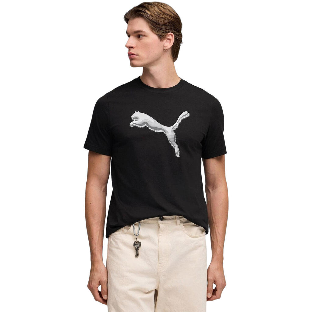 Тениска Puma Graphic Cat Logo Tee, Черен, Мъже