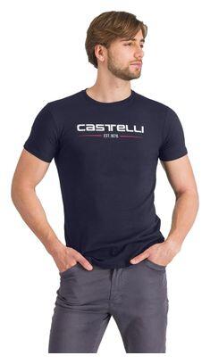 Camiseta azul Castelli '76 para hombre