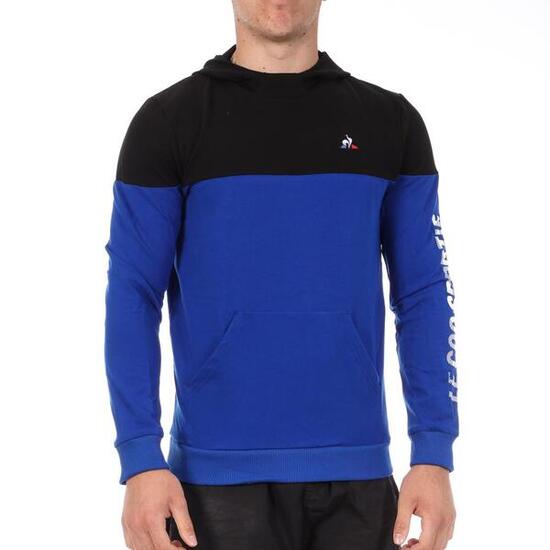 Sweat Bleu/Noir Homme Le Coq Sportif Hoody